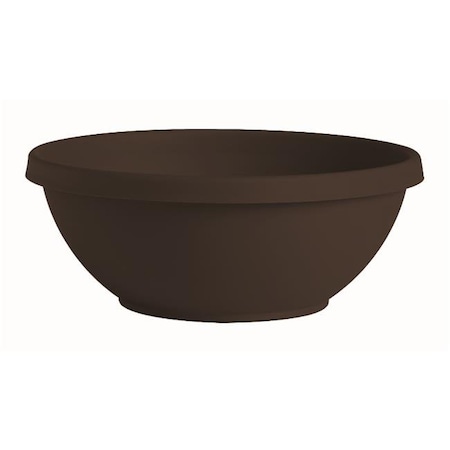 Bloem Bloem TB1400 14 in. Terra Plant Bowl Planter; Black TB1400